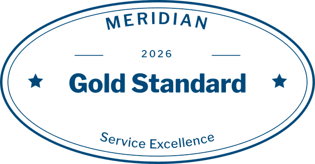 Meridian 2026 Gold Standard, Service Excellence